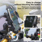 MOTOSLG Crab Motorcycle Phone Clamp Bracket — view 10