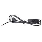 1m USB DC Cable with Switch — White