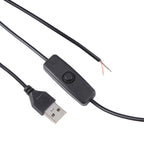 1m USB DC Cable with Switch — view 4