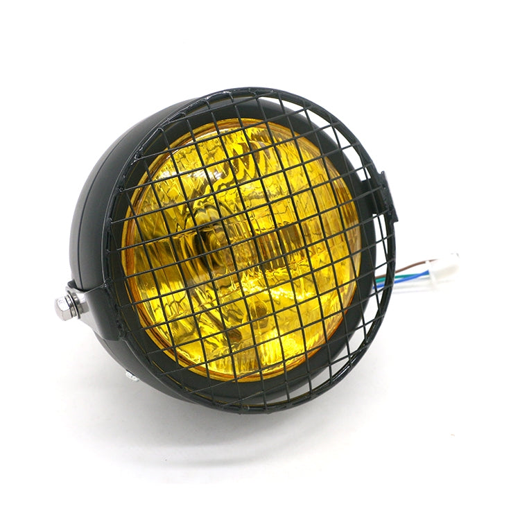 Motorcycle Reticular Retro Lamp LED Headlight Modification Accessories for Halley CG125 / GN125 — view 8