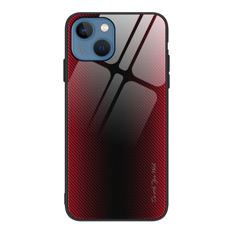 Texture Gradient Glass TPU Phone Case