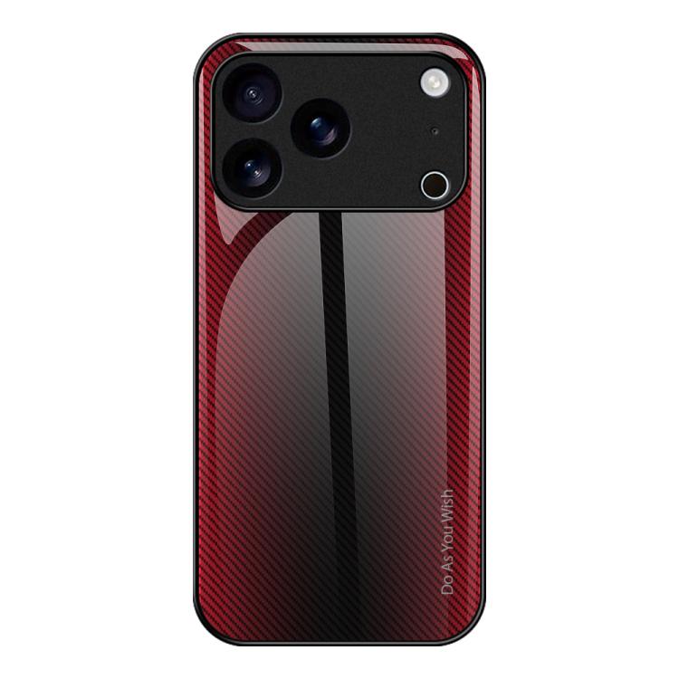 Texture Gradient Glass TPU Phone Case