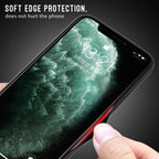 Texture Gradient Glass TPU Phone Case