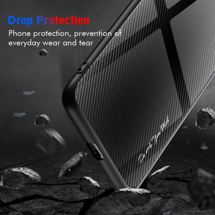 Texture Gradient Glass TPU Phone Case