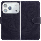 Tiger Embossing Pattern Leather Phone Case
