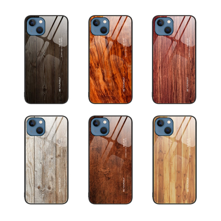 Wood Grain Glass Phone Case