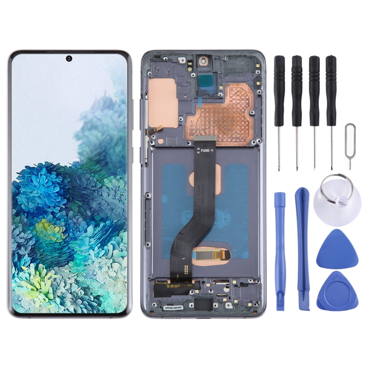 6.78 inch EU Version OLED LCD Screen Digitizer Full Assembly with Frame(Black) — view 11