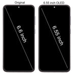 6.78 inch EU Version OLED LCD Screen Digitizer Full Assembly with Frame(Black) — For Samsung Galaxy S23+ 5G SM-S916B