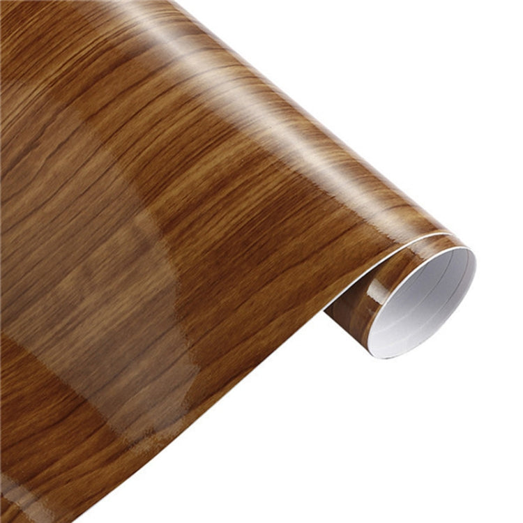 PVC Vinyl Wrap Sticker Decal Film — Glossy Wood Grain E 50cm x 200cm