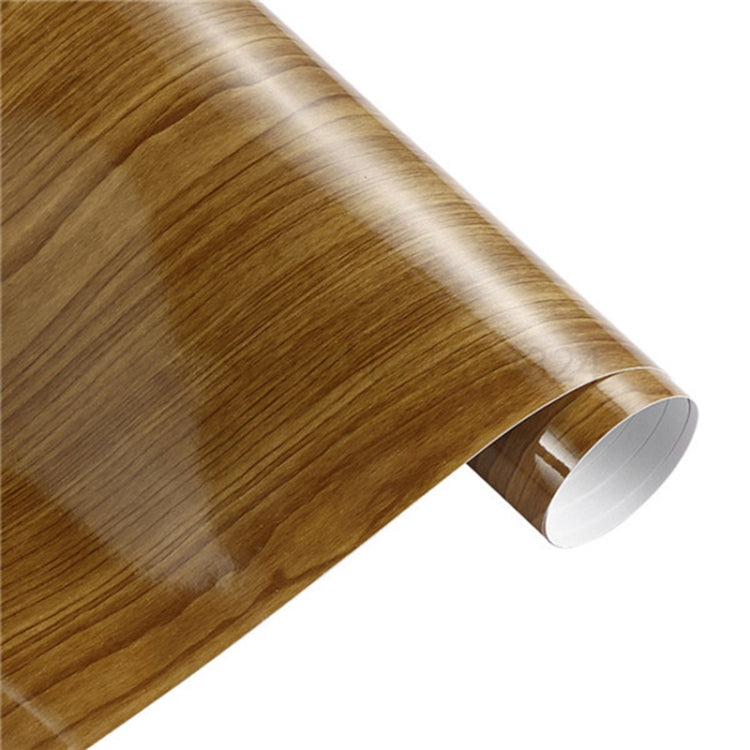 PVC Vinyl Wrap Sticker Decal Film — Glossy Wood Grain F 50cm x 200cm