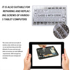 1000pcs Box Watch Glasses Repair Screw Set — view 4