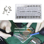 1000pcs Box Watch Glasses Repair Screw Set — view 5