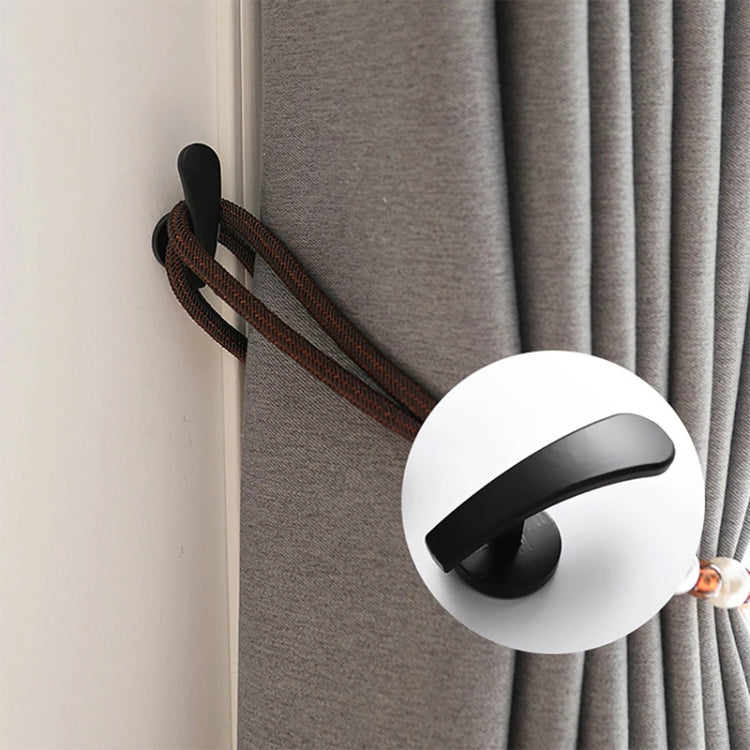 Thickened Flat Hook Door Handle Hook Free Punch Free Installation Curtain Wall Hook — view 9