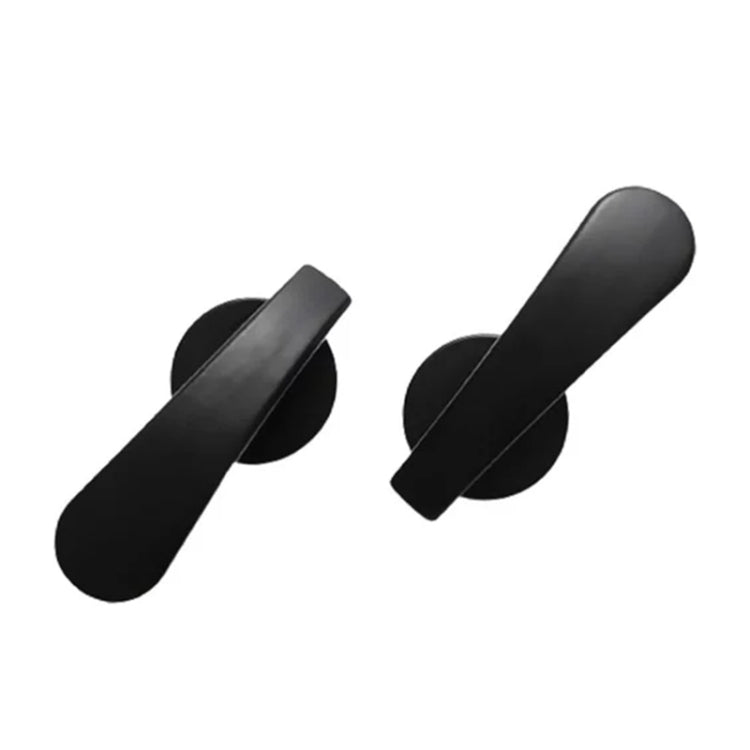 Thickened Curved Hook Flat Hook Door Handle Hook Free Punch Free Installation Curtain Wall Hook — Red