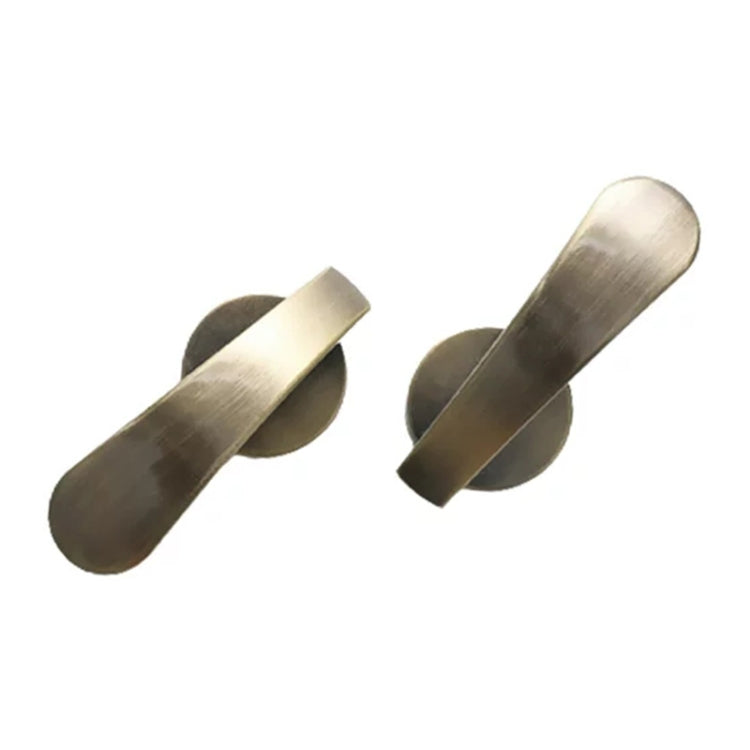 Thickened Curved Hook Flat Hook Door Handle Hook Free Punch Free Installation Curtain Wall Hook — White