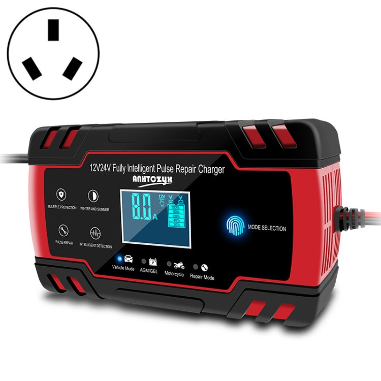 ANHTCzyx 12V 8A / 24V 4A Automobile Battery Charger Motorcycle Battery Repair Type AGM — view 19