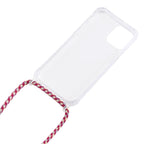 Transparent Acrylic Airbag Shockproof Phone Protective Case with Lanyard