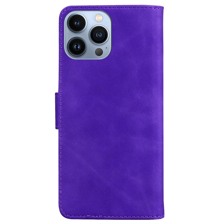 Skin Feel Pure Color Flip Leather Phone Case