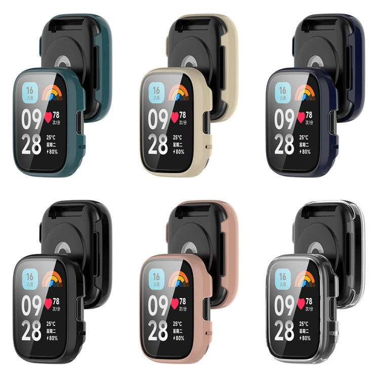 PC + Tempered Film Integrated Watch Protective Case