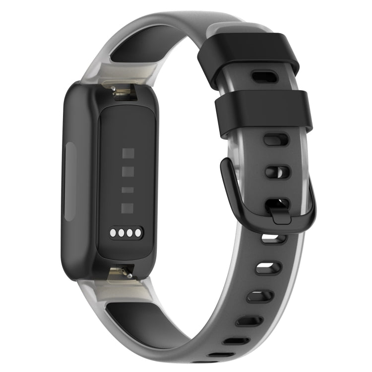 Two Color Transparent Silicone Watch Band
