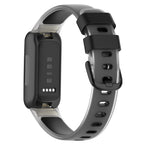 Two Color Transparent Silicone Watch Band