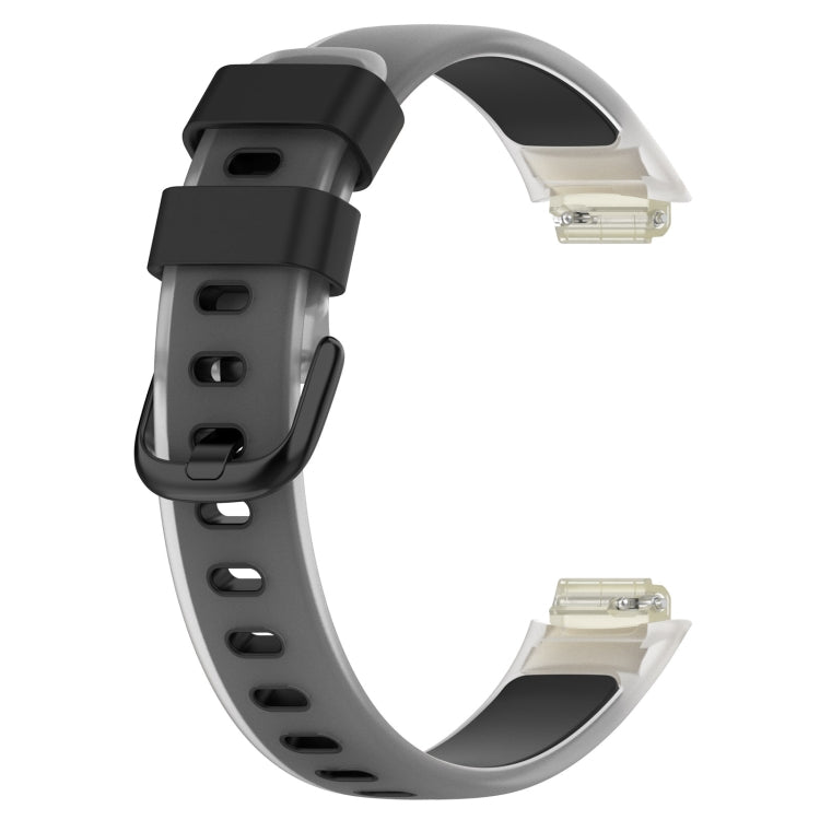 Two Color Transparent Silicone Watch Band