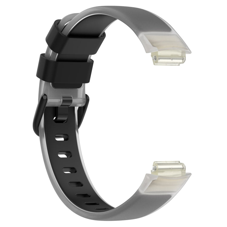 Two Color Transparent Silicone Watch Band