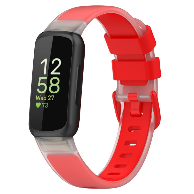 Two Color Transparent Silicone Watch Band — Starlight Color