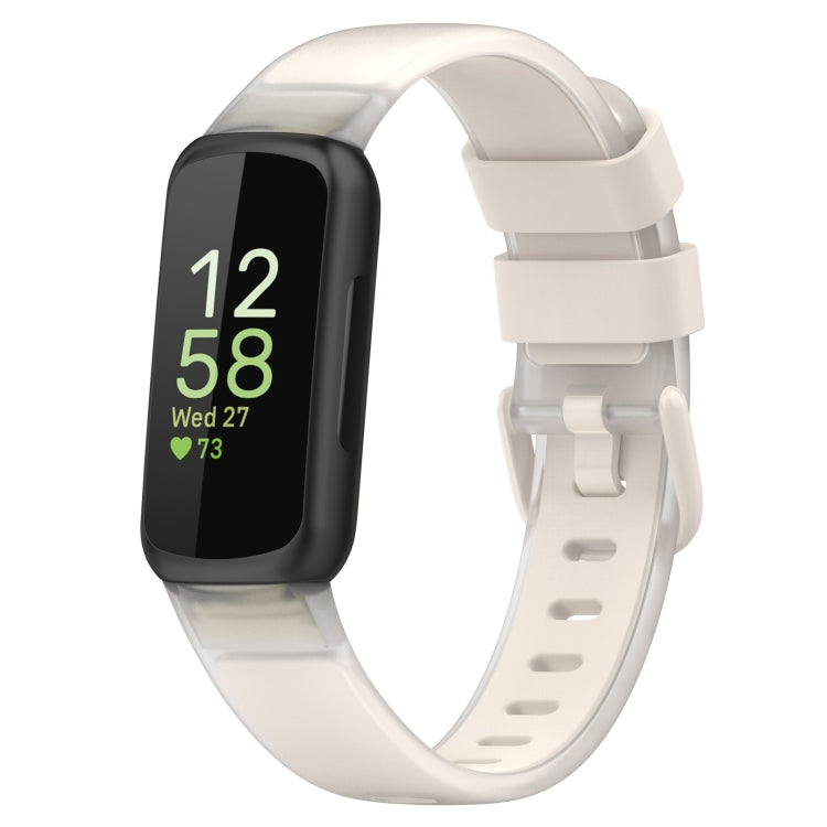 Two Color Transparent Silicone Watch Band — Green