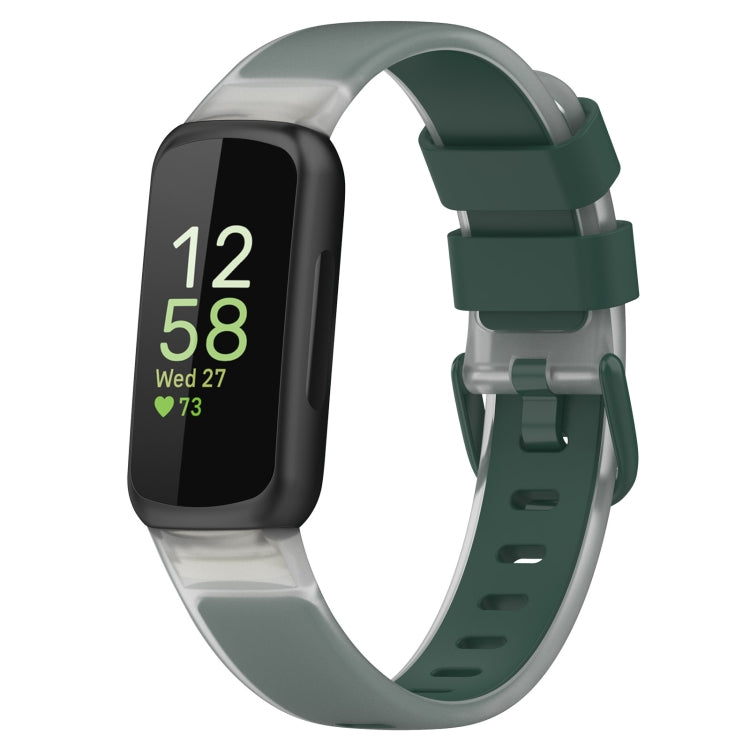 Two Color Transparent Silicone Watch Band — Light Pink