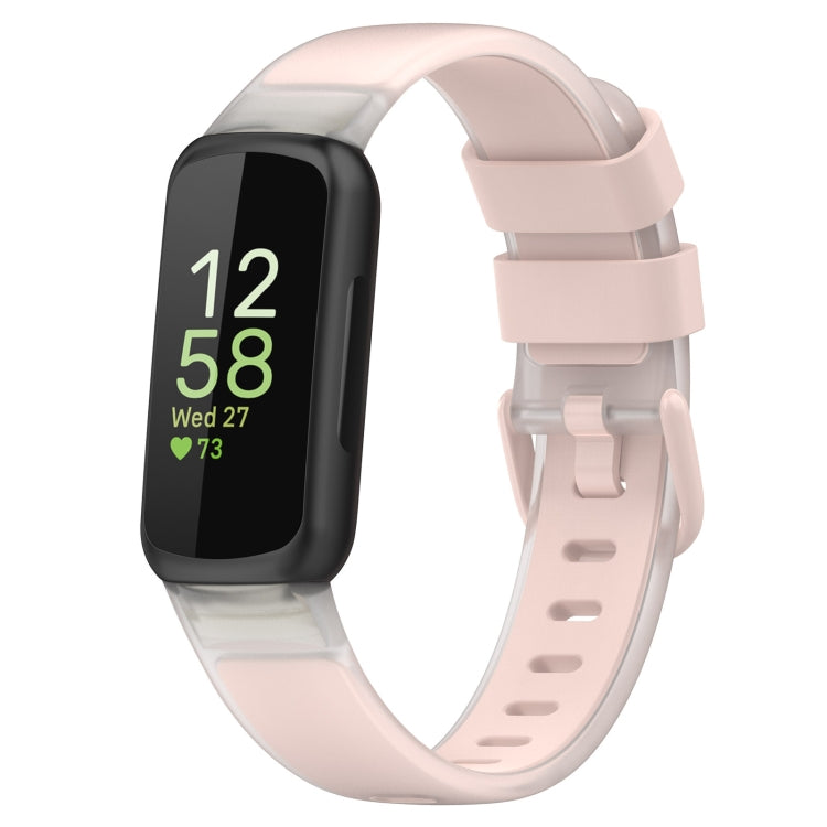 Two Color Transparent Silicone Watch Band — Light Grey