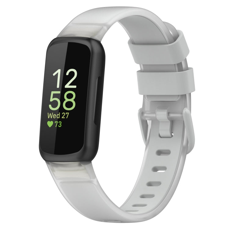Two Color Transparent Silicone Watch Band — Teal