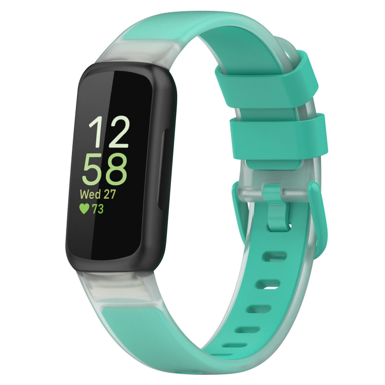 Two Color Transparent Silicone Watch Band — Purple