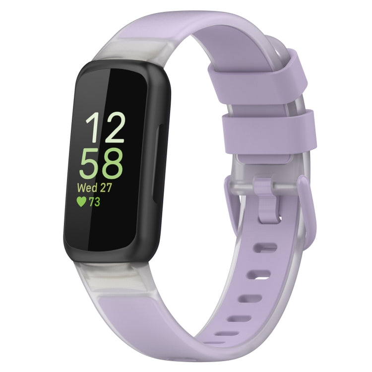 Two Color Transparent Silicone Watch Band — Brown