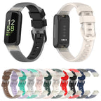 Two Color Transparent Silicone Watch Band