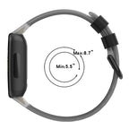 Two Color Transparent Silicone Watch Band