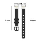 Two Color Transparent Silicone Watch Band