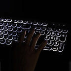 MC-K315 104 Keys Large Characters Blacklit Wired Keyboard