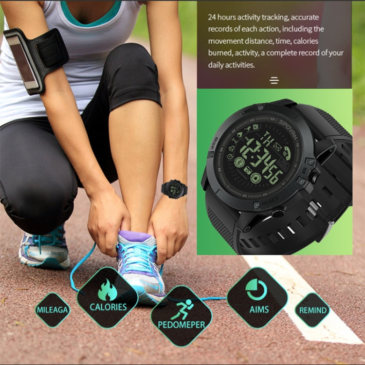 SPOVAN PR1 Outdoor Waterproof Luminous Bluetooth Smart Watch — view 8