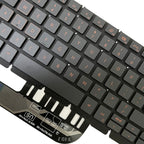 US Version Orange Backlight Laptop Keyboard