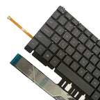 US Version Orange Backlight Laptop Keyboard