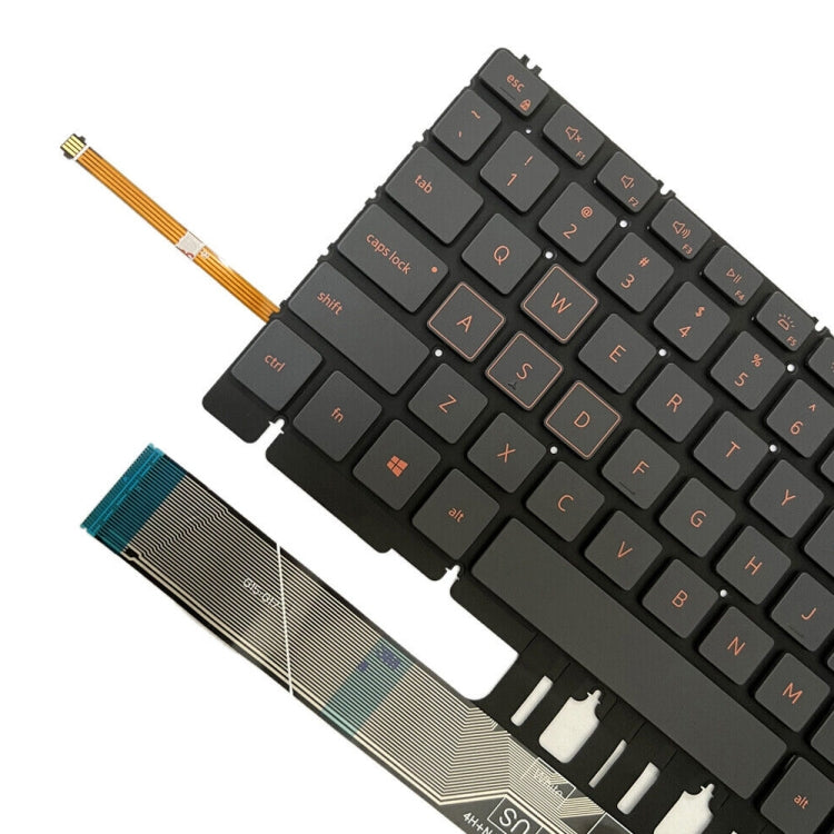 US Version Orange Backlight Laptop Keyboard