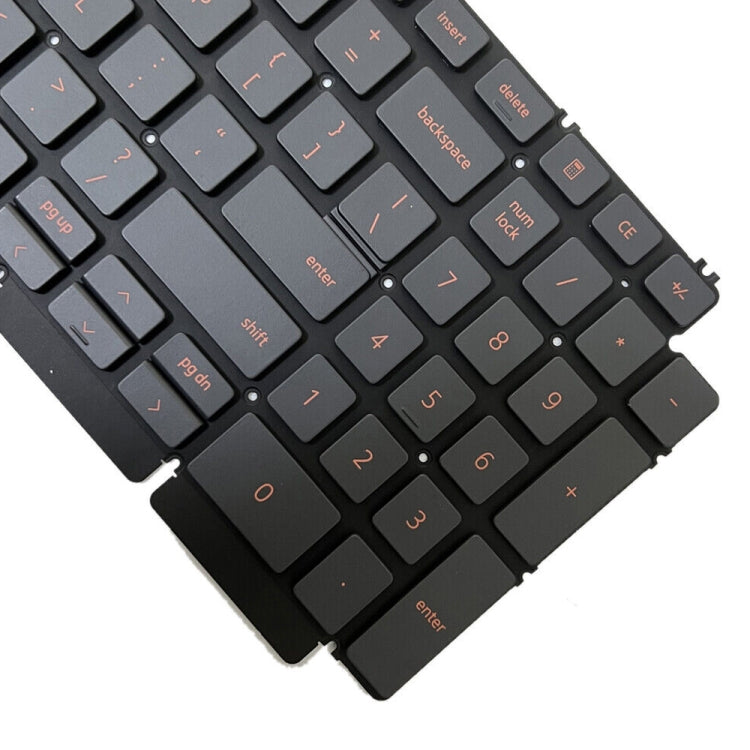 US Version Orange Backlight Laptop Keyboard
