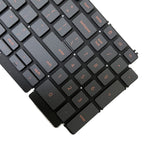 US Version Orange Backlight Laptop Keyboard