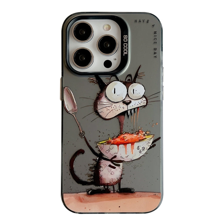 Animal Pattern Oil Painting Series PC + TPU Phone Case