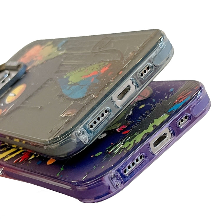 Animal Pattern Oil Painting Series PC + TPU Phone Case