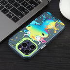 Animal Pattern Oil Painting Series PC + TPU Phone Case