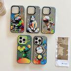 Animal Pattern Oil Painting Series PC + TPU Phone Case