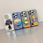 Animal Pattern Oil Painting Series PC + TPU Phone Case