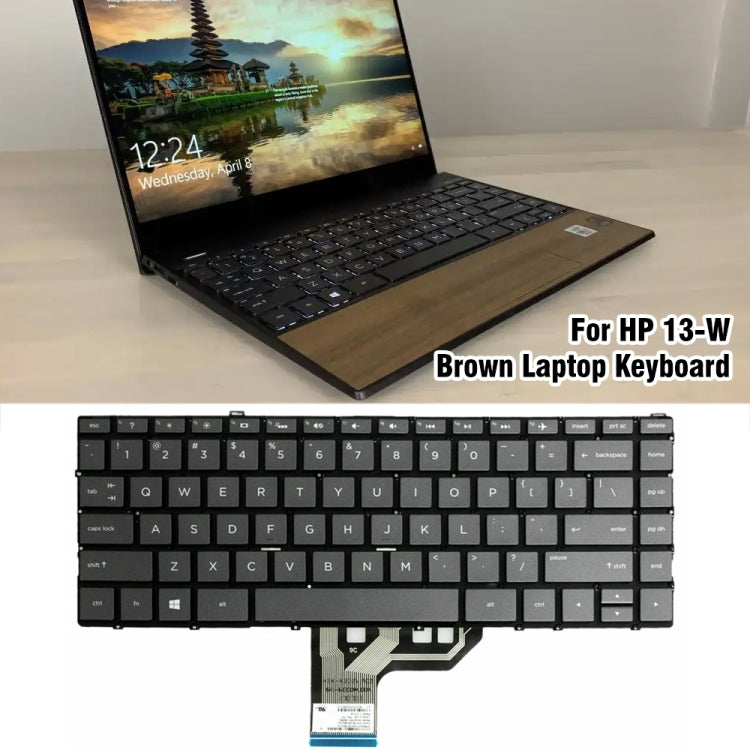 Brown US Version Laptop Keyboard
